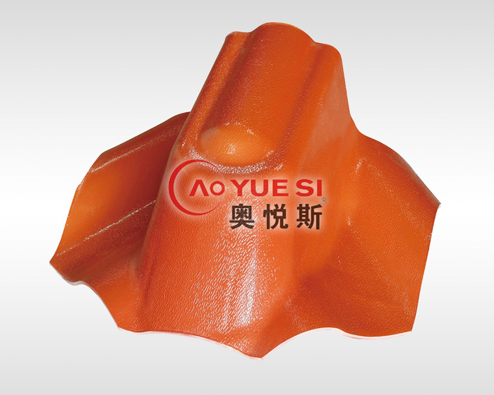 斜脊瓦末端